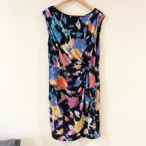 Coast Seath Mini Cocktail Dress Multicolor Pattern Women’s size 16